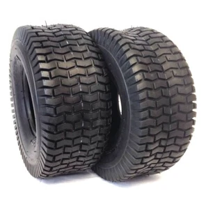 2 15X6-6 NHS RASENMÄHERREIFEN STRAPAZIERFÄHIG 4 PR ZWEI NEUREIFEN 15 6,00 6 15x6x6 - Bild 1 von 1