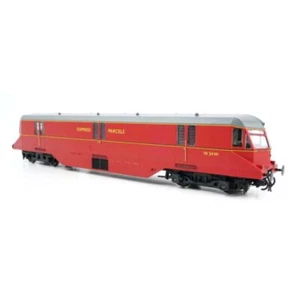 Heljan 19431 OO Gauge AEC Parcels Railcar 34 BR Express Parcels Crimson - Picture 1 of 1