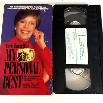 Carol Burnett's My Personal Best VHS Tape - Ships  with Tracking - Image 1 of 2