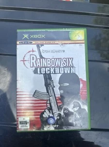 TOM CLANCY'S RAINBOW SIX LOCKDOWN XBOX ORIGINAL 1 PLAYER A009 - Picture 1 of 1