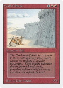 Wall of Stone X4 - EX/NM Unlimited Edition (RM) 4RCards - Picture 1 of 1