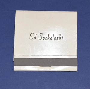 Ed Sockoloski Your Good Taste Remembers Embers Monroe LA Matchbook Unstruck - Picture 1 of 4