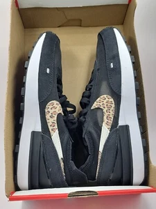 Women's Nike Waffle One SE Black/Multi Color (DJ9776 001) - Picture 1 of 12