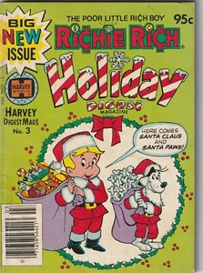 Richie Rich Holiday Digest Mags no. 3 VF cond 1982 - Picture 1 of 1