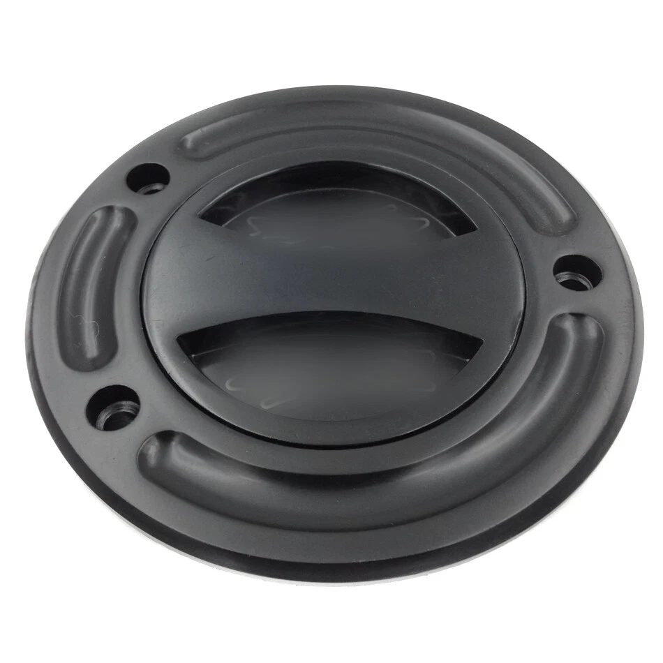 Tampa preta do tanque de combustível torção para Kawasaki ZX-14R/ ZZR1200/ZRX1200R - Imagem 1 de 4