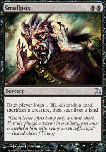 SMALLPOX Time Spiral MTG Magic the Gathering Cards DJMagic - Image 1 of 1