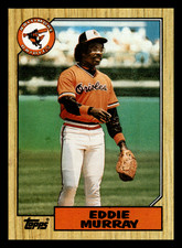 1987 Topps Eddie Murray HOF Baltimore Orioles #120 Near Mint NM Baseball Card