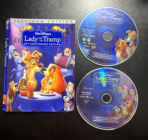 Lady and the Tramp - Platinum Edition - DVD & ARTWORK ONLY, NO CASE - Picture 1 of 5