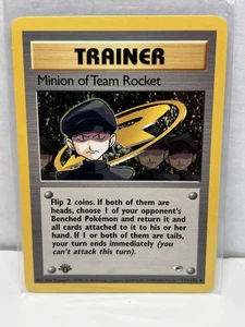 Minion of Team Rocket 113/132 - 1. Edition - Gym Heroes - Uncommon - Pokemon TCG - Bild 1 von 2