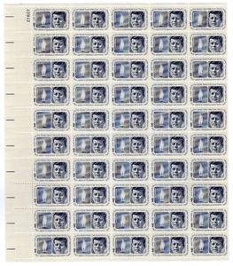 Scott #1246 John Fitzgerald Kennedy 5¢ Sheet of 50 Stamps - MNH P#27807 UL - Picture 1 of 1