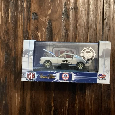 Rare M2 Machines Carroll Shelby 1965 GT350R Mustang Chase Car 750 Made 1/64 NIB - Image 1 of 4