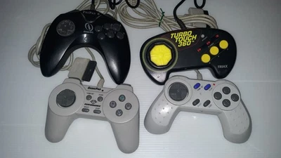 Mixed Video game controller lot (UNTESTED) Playstation 1 and More FREE SHIPPING! - Image 1 of 4