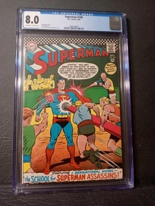 SUPERMAN #188 CGC 8.0 DC COMICS 1966 - Picture 1 of 4