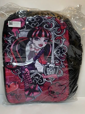 Monster High Draculaura Boo - Mochila Original, Rosa y Negro Bolso Escolar Niños Adolescentes Foto 1 de 4