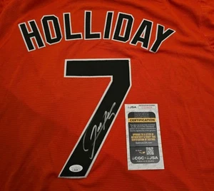 Maglia alternativa firmata Jackson Holliday Orioles taglia L di persona certificata JSA - Foto 1 di 3