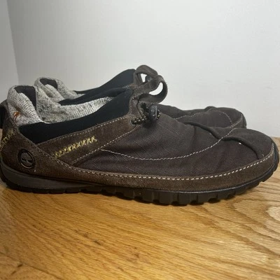 Timberland Smartwool Zapatos Para Hombre 10.5 Tumbona Marrón Gamuza Sin Cordones Exterior Campamento Foto 1 de 4