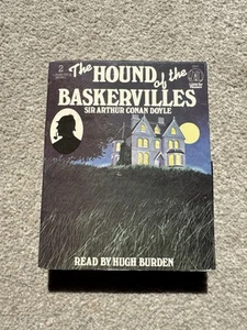 The Hound Of The Baskervilles Arthur Conan Doyle Cassette Tapes By Hugh Burden - Picture 1 of 4
