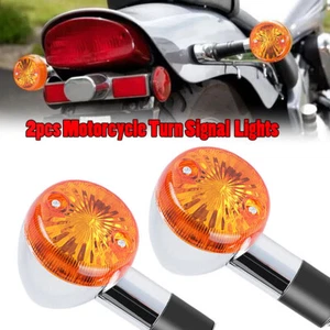 Luces intermitentes ámbar intermitentes para motocicleta Kawasaki Vulcan VN 500 750 800 - Imagen 1 de 11
