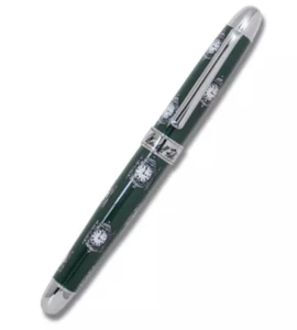 Vintage ACME Studio MARSHALL FIELDS “Green” Roller Ball Pen NEW Very RARE - Picture 1 of 3