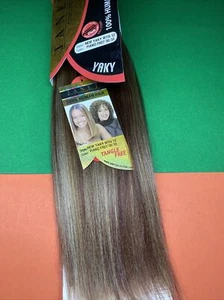 Janet_Collection_Remy_Human_Hair_Weave_New Yaky_12"_#PIANO FR27/30/33 - Picture 1 of 4