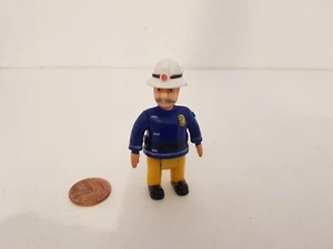 Fireman Sam Officer Steele Action Figure, 2.5 Inches,See Full Set Listed-Combine - Picture 1 of 2