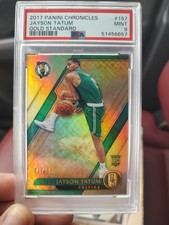 2017-18 Jayson Tatum Panini Chronicles Gold Standard #/99 PSA 9 MINT - POP 9