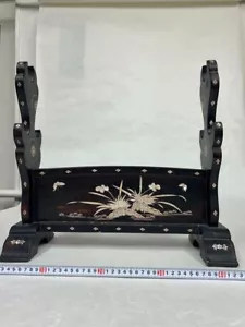 Antique Katana Kake Sword Hanging Holder Display Stand Rack Samurai FlowerPeople - Picture 1 of 14