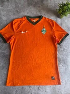 WERDER BREMEN 2009 2010 AWAY Player Issue SHIRT FOOTBALL JERSEY NIKE SIZE XL - Picture 1 of 11