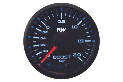 Raceworks 52mm Electronic Boost / Vacuum Gauge Kit (2 Bar) - Image 1 of 2