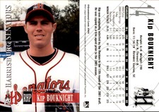 Kip Bouknight 2005 Grandstand Harrisburg Senators #NNO Card *AutographDen*