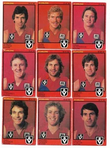 1982 Scanlens MELBOURNE Team Set (15 Cards) - Picture 1 of 4