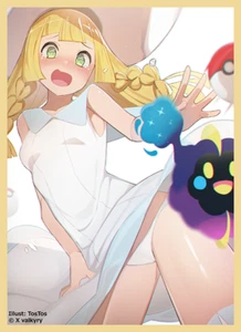 Pokemon Lillie Doujin Card Sleeve Protector - Picture 1 of 1