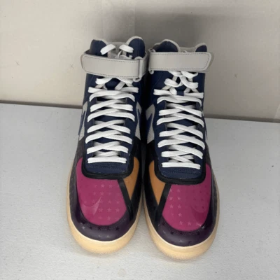 Nike Air Force 1 High '07 Premium, Thunder Blue / Mystic Navy, DV1015-437, Sz 12 - Image 1 of 4
