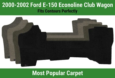 Lloyd Ultimat Front Row Carpet Mat for '00-02 Ford E-150 Econoline Club Wagon  - Image 1 of 4