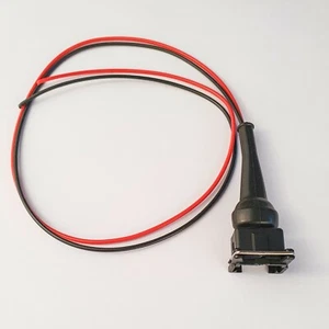 Einspritzdüse BOSCH Stecker Stecker EV1 OBD1 Pigtail Verkabelung mit 1 Meter Kabel - Bild 1 von 2