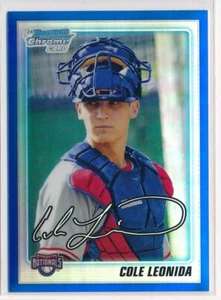 2010 Bowman Chrome Draft Prospects Blue Refractors #BDPP36 Cole Leonida /199 - Picture 1 of 2
