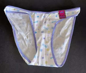 Mudd Y2K Vintage S Low Rise Cotton Brief Bikini Panties Underwear - Picture 1 of 5