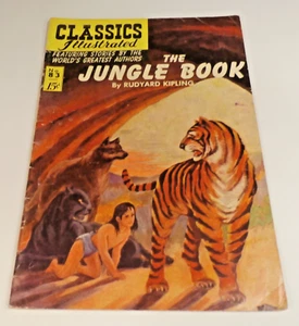 Classic Illustrated Comics: The Jungle Book by Rudyard Kipling # 83 May 1951 - Picture 1 of 9