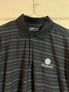 NIKE GOLF NIKE FIT DRY HERREN KURZARM GOLF POLO "WHIRLWIND" LARGE - Bild 1 von 2