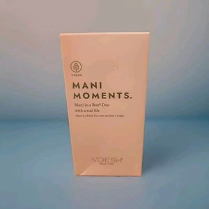 NUEVO EN CAJA VOESH New York Mani Moments, Mani In A Box Dúo con lima de uñas - Imagen 1 de 5