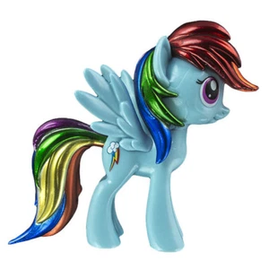 Figura de vinilo My Little Pony Funko - Metallic Rainbow Dash (Hot Topic exclusivo) - Imagen 1 de 1