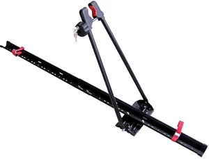 Upright Roof Mount Bike Rack Bicycle Carrier Bar Versatile and Lockable Black - Picture 1 of 2