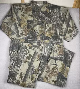 Vintage 80s Redhead Coveralls Mens Size 51 Realtree Camo Zip Up Hunting Outdoors - Picture 1 of 8