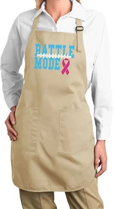 Ladies Breast Cancer Awareness Battle Mode Ladies Apron - Picture 1 of 7