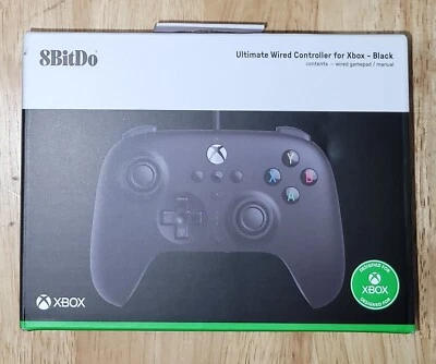 8Bitdo Ultimate Wired Controller Xbox Series X, S, One, Windows 10 & 11 NEW - Image 1 of 2