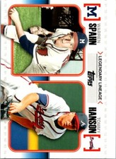 2010 Topps Legendary Lineage Baseball #LL14 Warren Spahn Tommy Hanson 