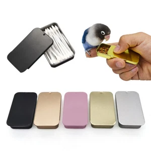 1-4x Portable Cotton Swab Floss Holder Travel Organizer Storage Box Container ◁ - Picture 1 of 18