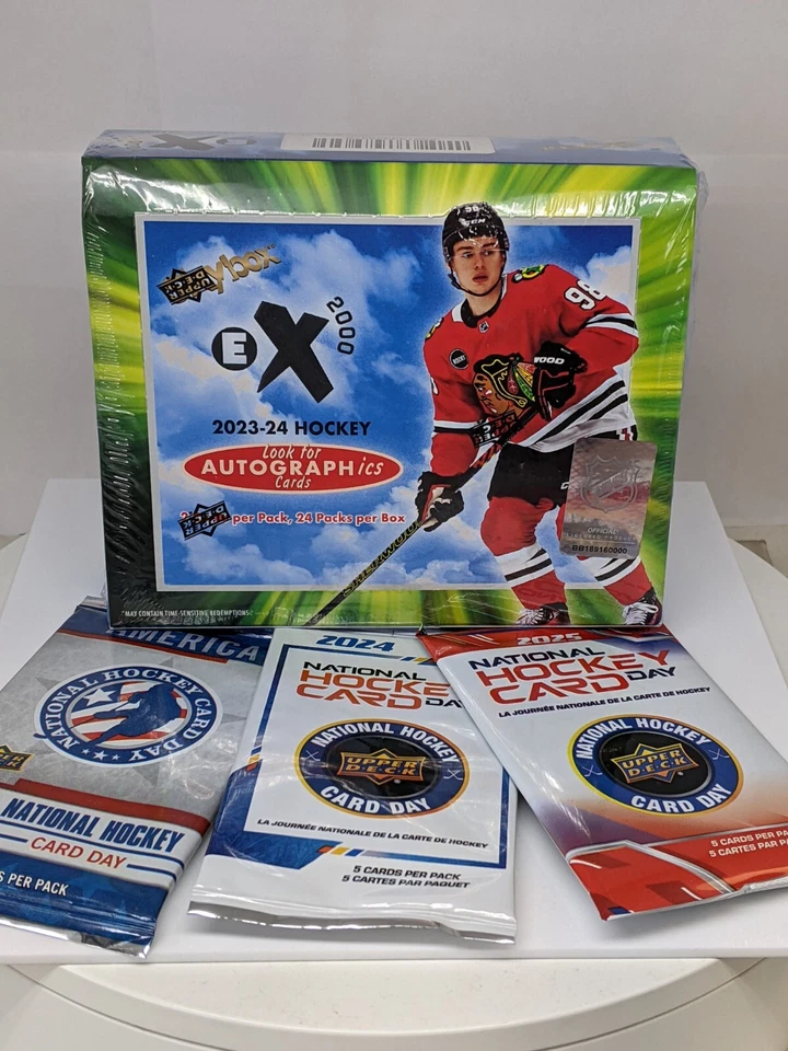 2023/24 Upper Deck Skybox E-X 2000 Hockey Hobby Box Stock #239490