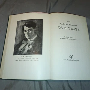The Collected Poems of W B Yeats Definitive Edition 1969 Hardcover Book HC - Picture 1 of 16