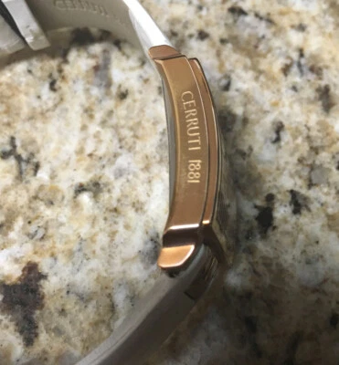 CERRUTI PRESTIGE SCALA LADIE'S ШВЕЙЦАРСКИЙ СДЕЛАНО РОСКОШЬ БРИЛЛИАНТ ЧАСЫ НОВЫЙ CT100762S02 - Изображение 1 из 4